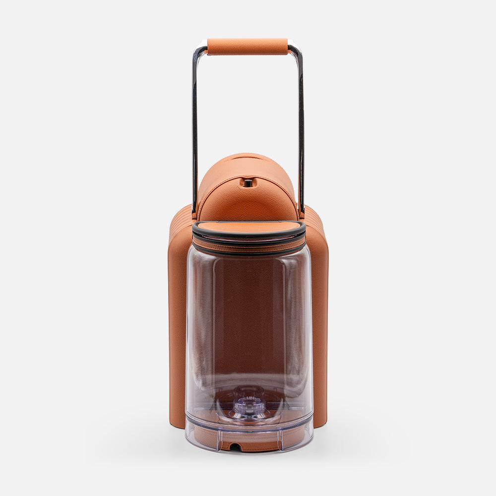 Zenius Lines Coffee Machine, Sienna