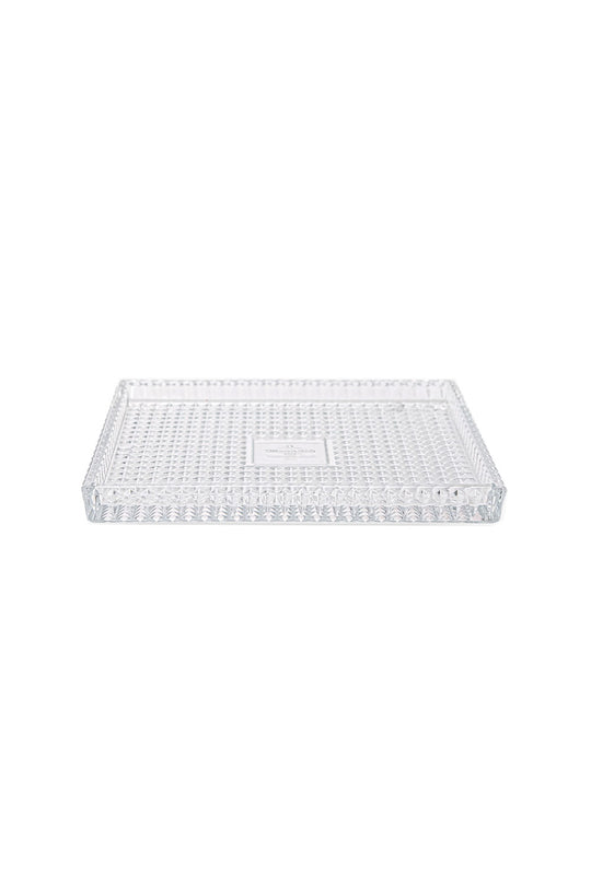 Spiral 30x25 Rectangular Tray w/o Foot for Home
