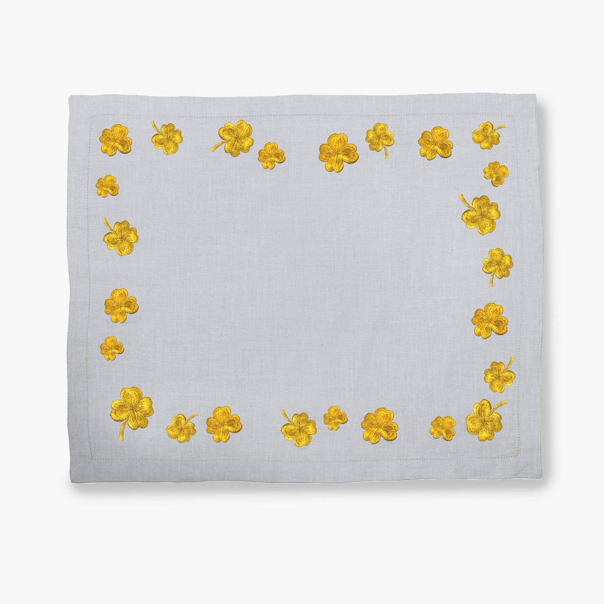 Golden Clover Placemat - Pearl