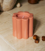 Candela Fig Tree Scented Candle in Powder Pink Ceramic Jar
