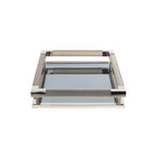 Jacques Small Tray - Clear Acrylic & Brass