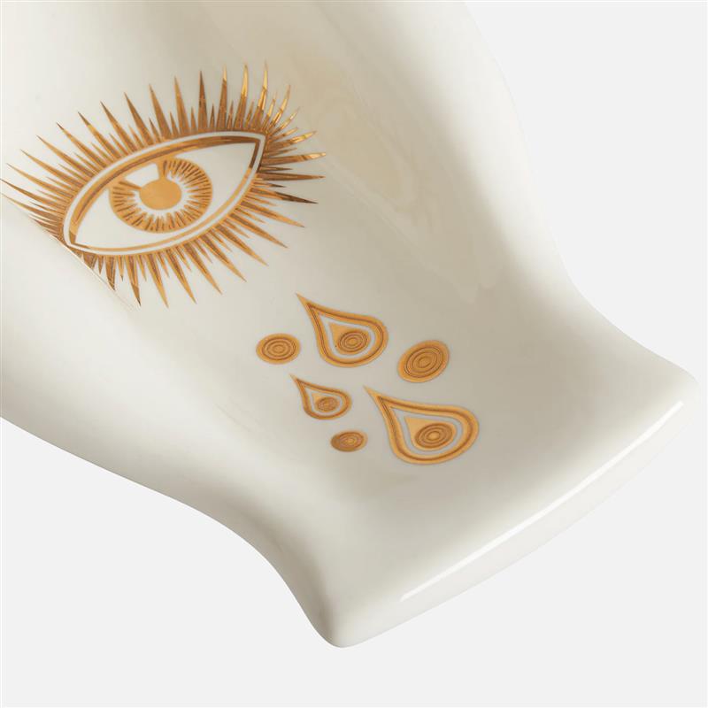 Guilded Eve Fruit Bowl, 46cm