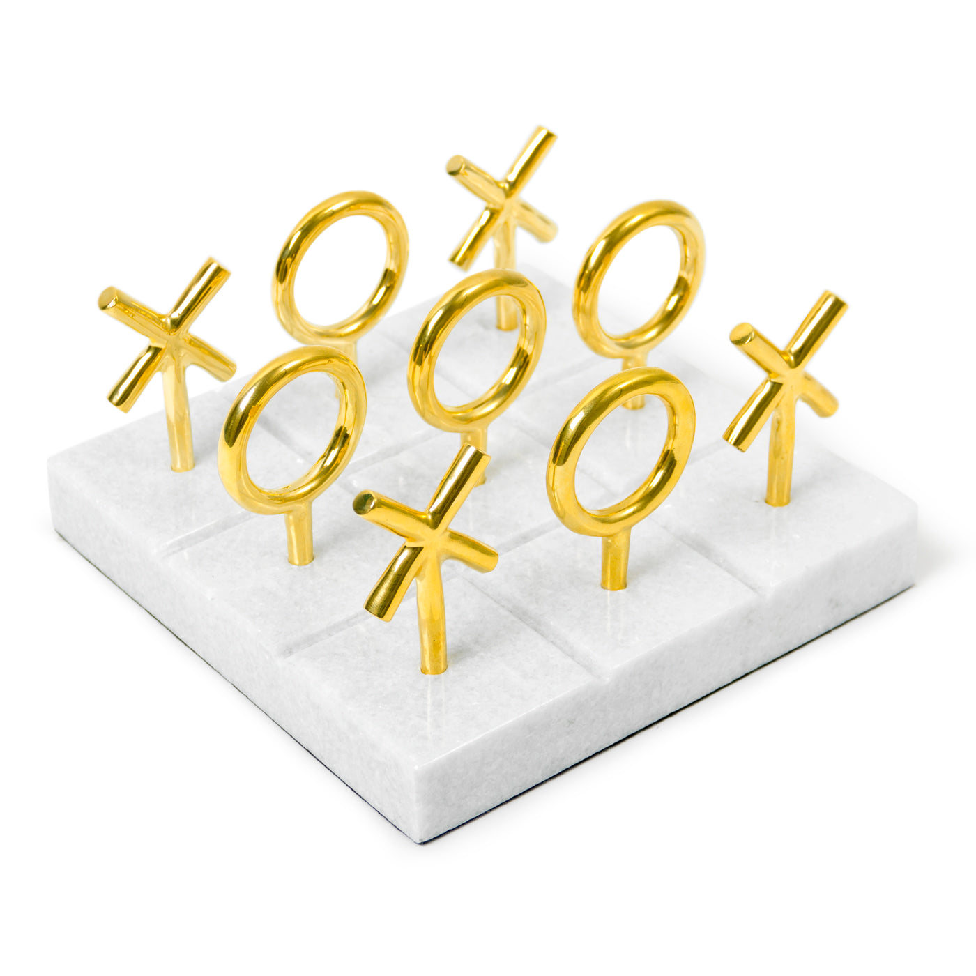 Tic-Tac-Toe on Marble Game