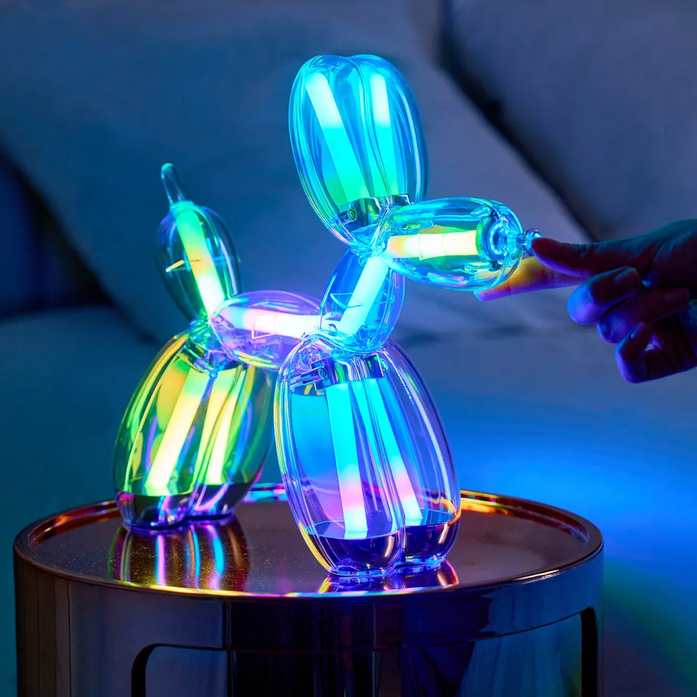 Balloon Dog Lamp, by Jeff Koons