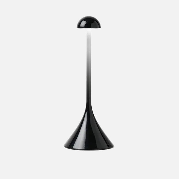 Steli Dome Protable LED Table Lamp, Black