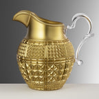 Mario Luca Giusti Halina Jug, Gold, 1.6L in synthetic crystal, alternative angle
