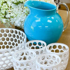 Mario Luca Giusti Palla Jug, Turquoise, 3L in synthetic crystal, alternative angle (2)