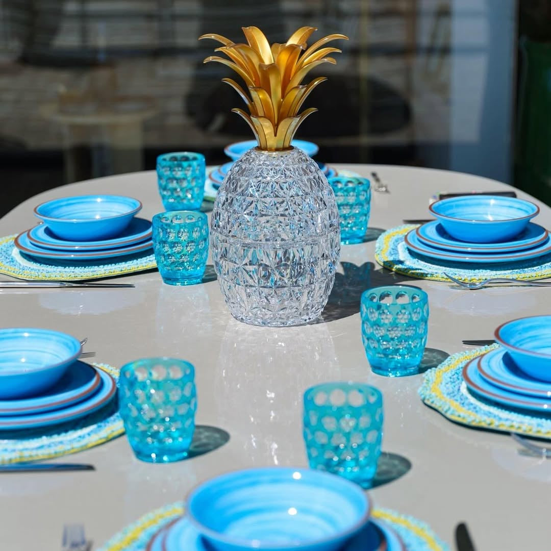 Lente Acrylic Tumbler, Turquoise