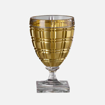 Winston Acrylic Wine Glass, Gold
