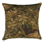 Carino Cushion in Green Foliage Tapestry Fabric (45x 45cm)
