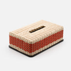 Amiens Rattan Tissue Box, Mango