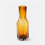 Glass Folds Vase Large - Ochre