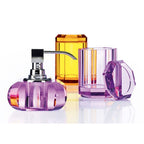 Countertop Crystal Glass Toothbrush Holder