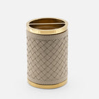 Alghero Handwoven Toothbrush Holder, Ivory