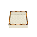 Bice Diamonds Square Valet Tray, Ivory