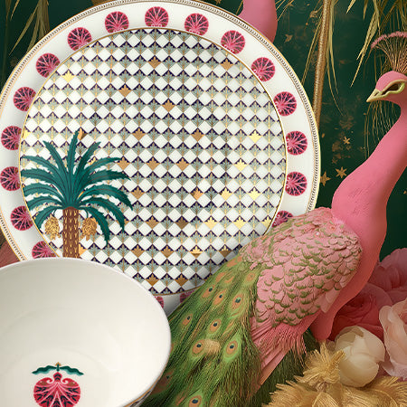 Sahara Rose Salad/Dessert Plates – Set of 6