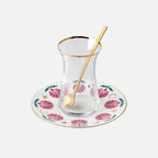 Sahara Rose Tea Cups (Set of 6)