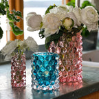 Boule Hurricane Lamp, Large, Rose