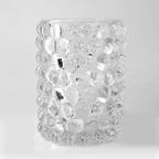 Skogsberg & Smart Boule Hurricane Lamp, Large, Clear, front view 2