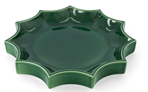 Tasca Dark Green Ceramic Change Tray – Large