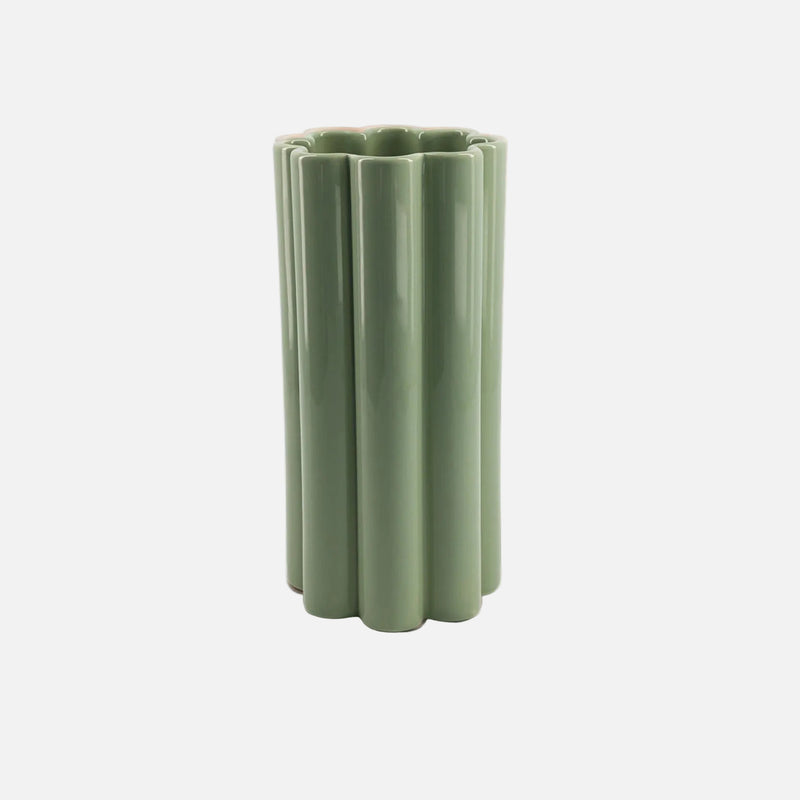 Duetto Solo Vase, Almond, 27cm