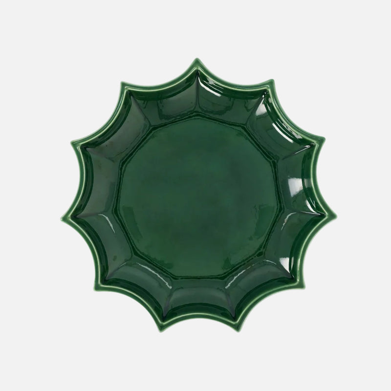 Tasca Décor Tray, Green, 34cm
