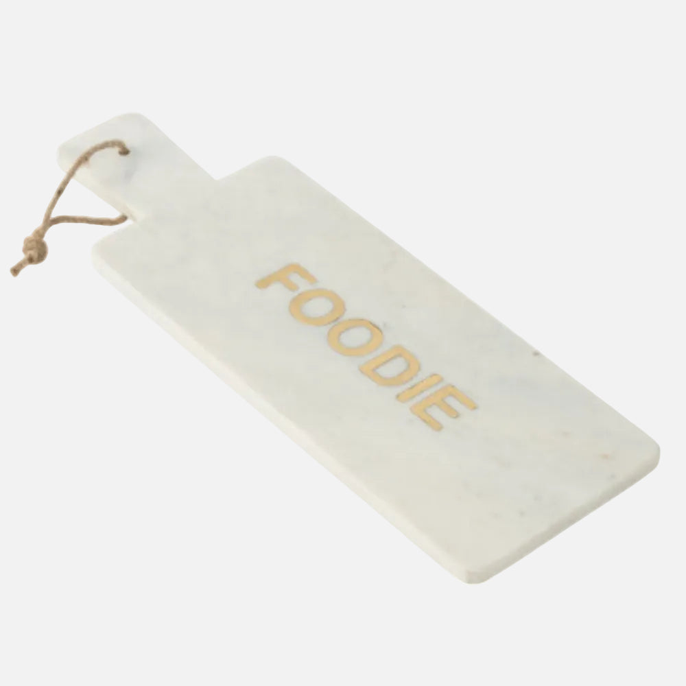 Marble Rectangle Cheese Board – White Serving Board