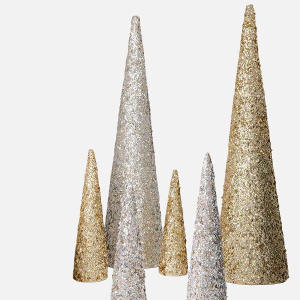 Sequin Decorative Cone – Large
