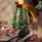 Amazonia 1L Thermos Gold Leaves Gold for Home