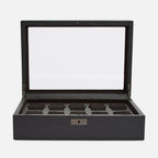 Axis 10 Piece Watch Box, Black