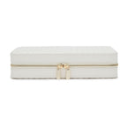 Maria Large Zip Case, White, 26x20cm