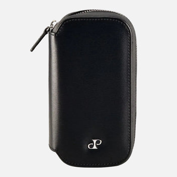WOLF 1834 Philipp 2 Piece Watch Zip Case - Black