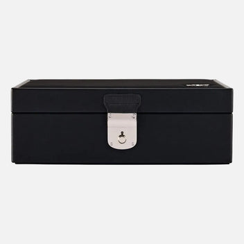 WOLF 1834 Philipp Watch and Jewellery Lifestyle Box, Black, 30.5x20.5cm