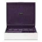 Silver Large Watch Jewellery and Legacy Box, 31.8x24.8cm