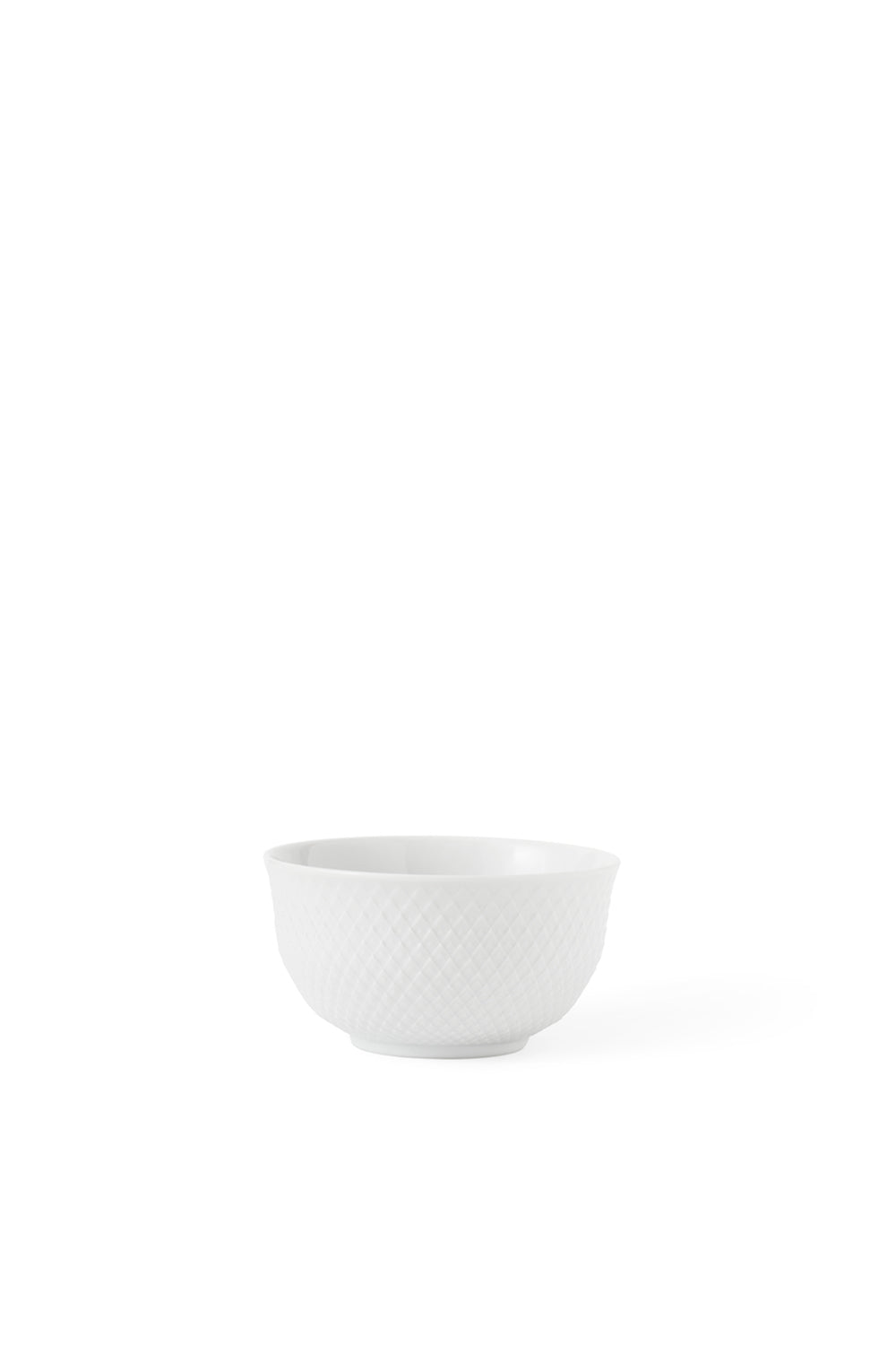Rhombe Bowl, Dia. 13.5 cm, White