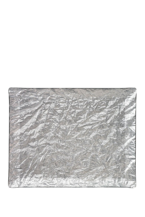 Acrylic Tray, 46 x 36 cm, Silver - Maison7