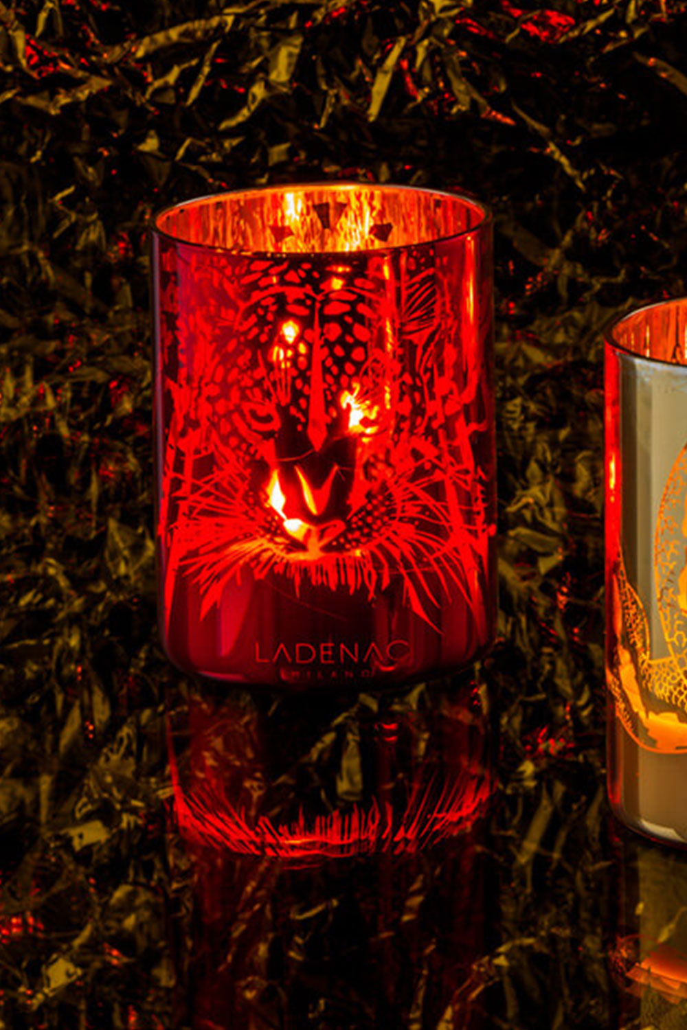Africa Leopard Candle In Jar, 350 g - Maison7