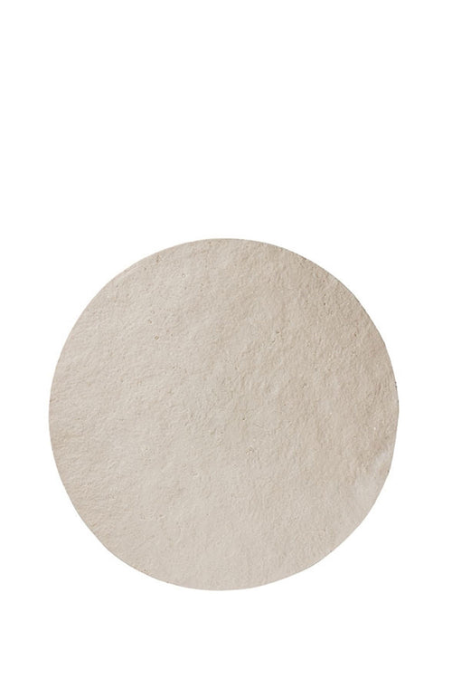 Round Platter In Artificial Stone, 44 cm - Maison7