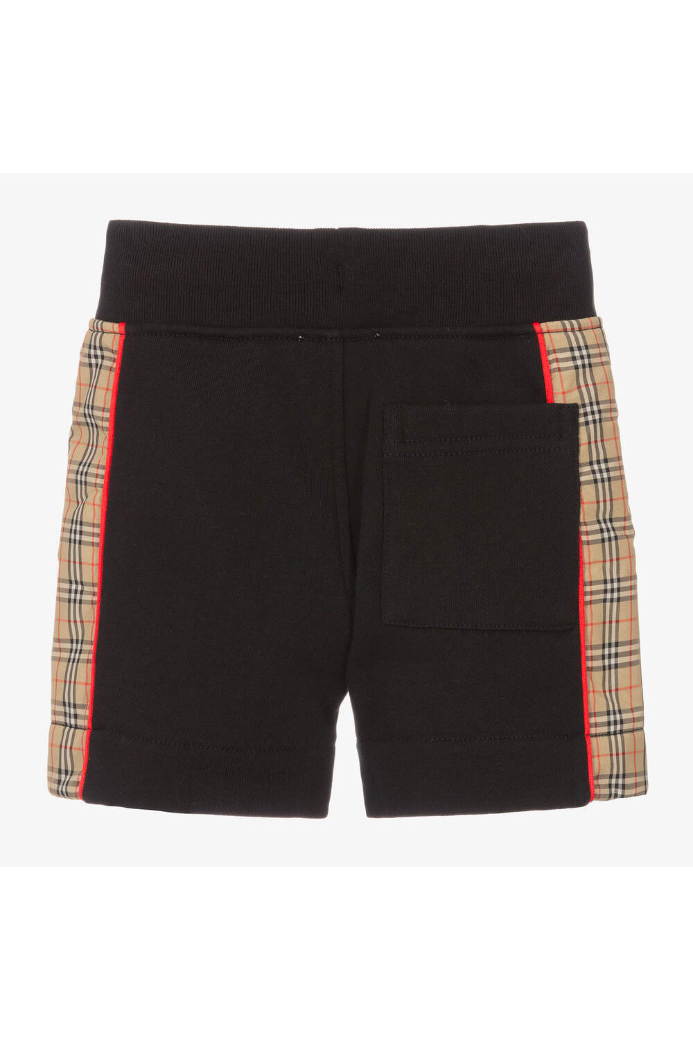 Baby Check Panel Cotton Shorts - Maison7