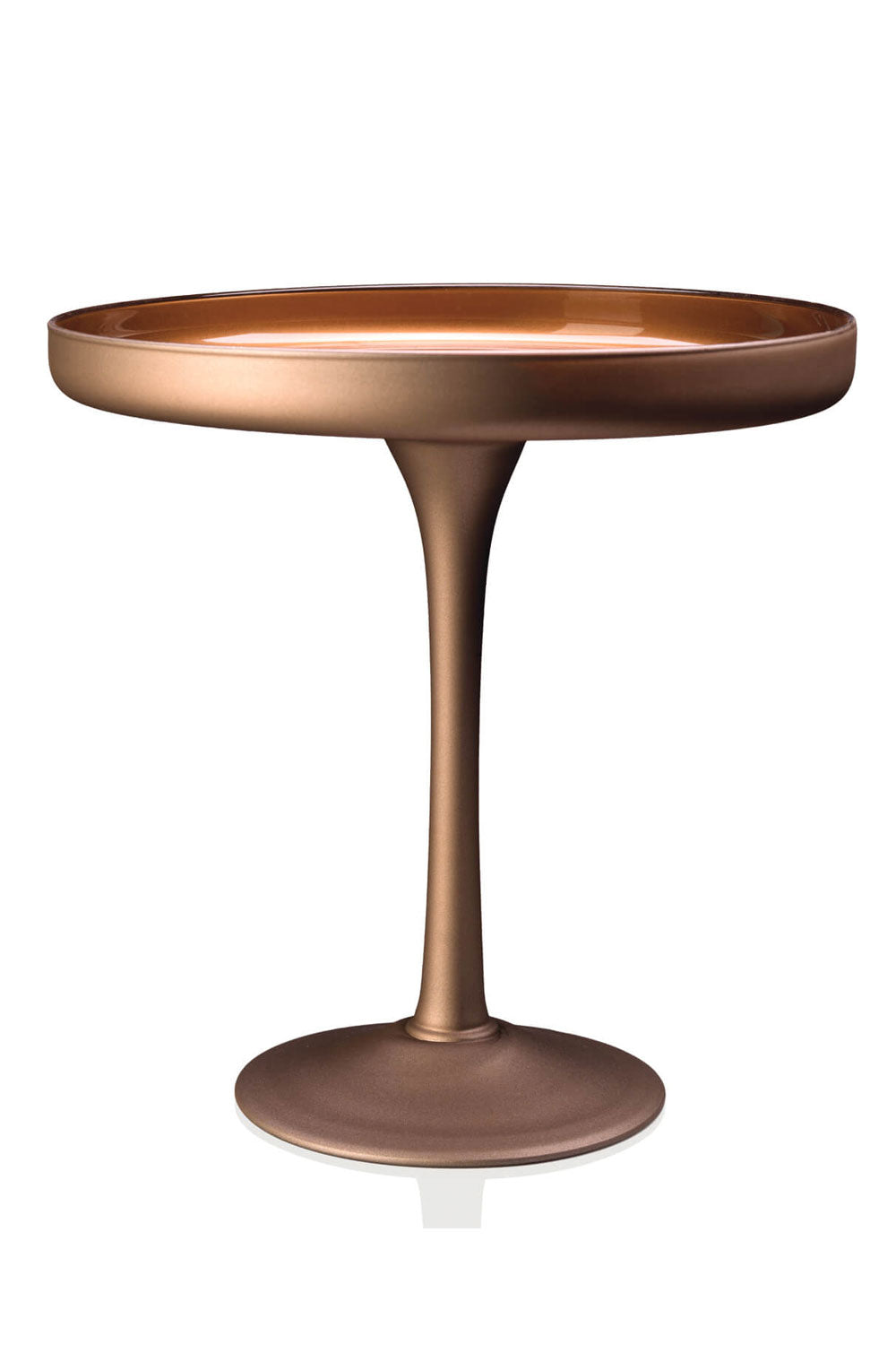 Dolce Vita Footed Cake Stand H.28.5 Cm. Red Frosted Decoration - Maison7