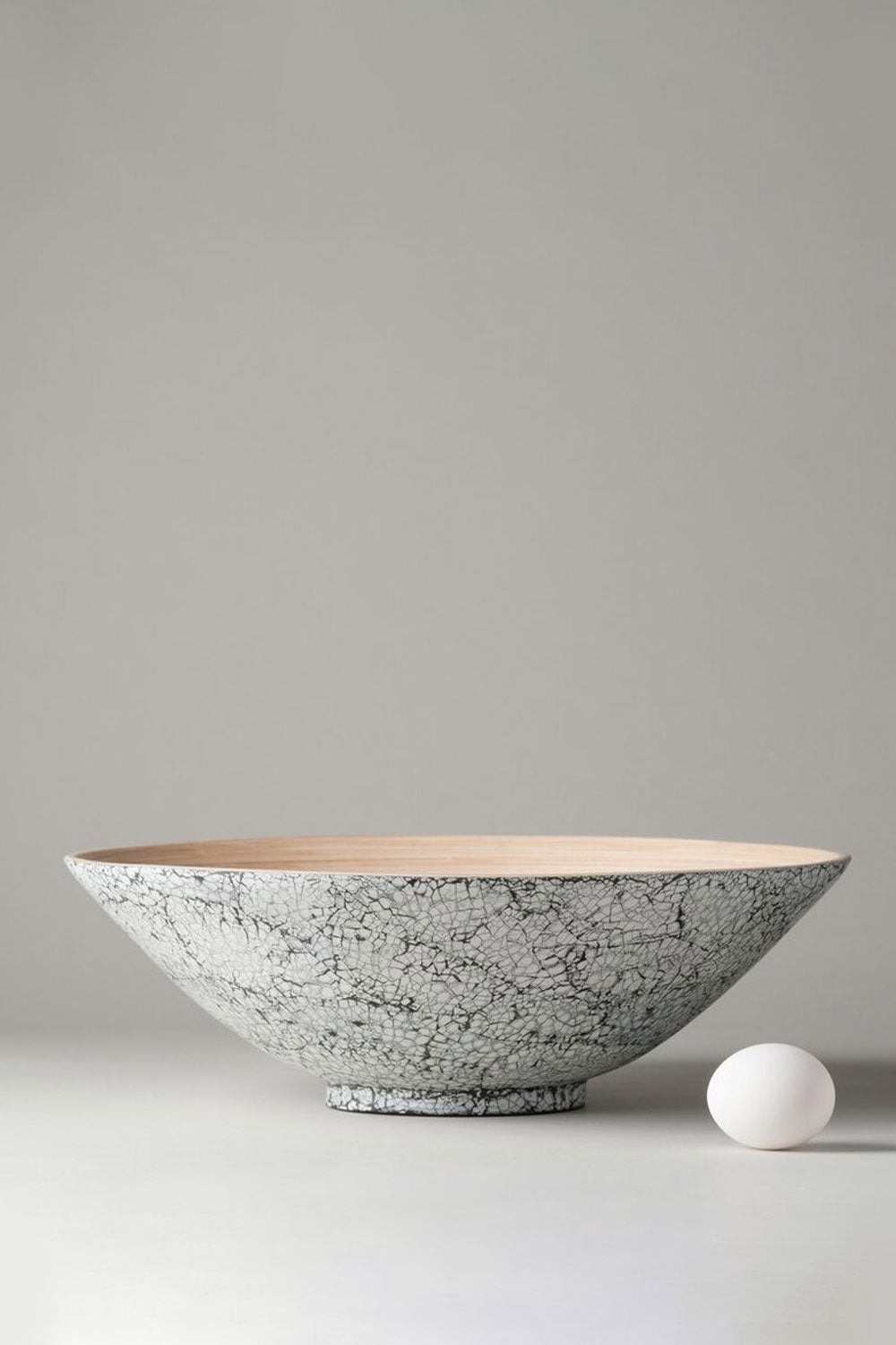 KHUP Eggshell Bamboo Fruit Bowl, 25 cm - Maison7