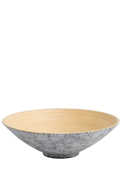 KHUP Eggshell Bamboo Fruit Bowl, 35 cm - Maison7