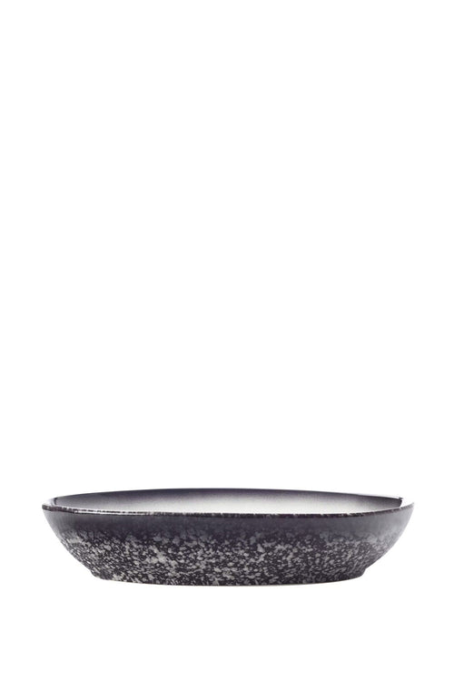 Caviar Granite Porcelain Bowl, Oval, 20 x 14 cm - Maison7
