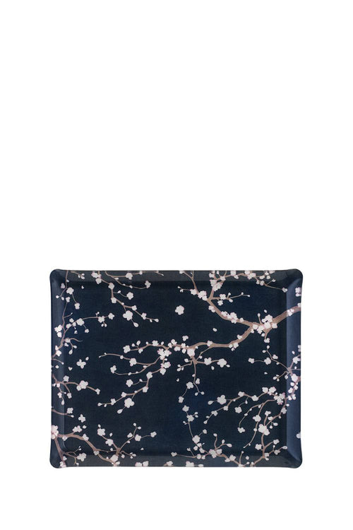 Acrylic Tray, 37x28cm, Kyoto Dark Blue