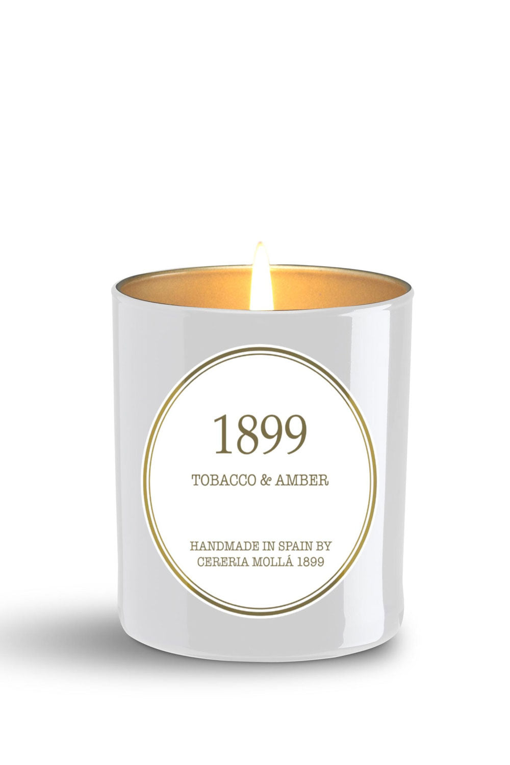 Tobacco & Amber Premium  Candle In Glass, 230g