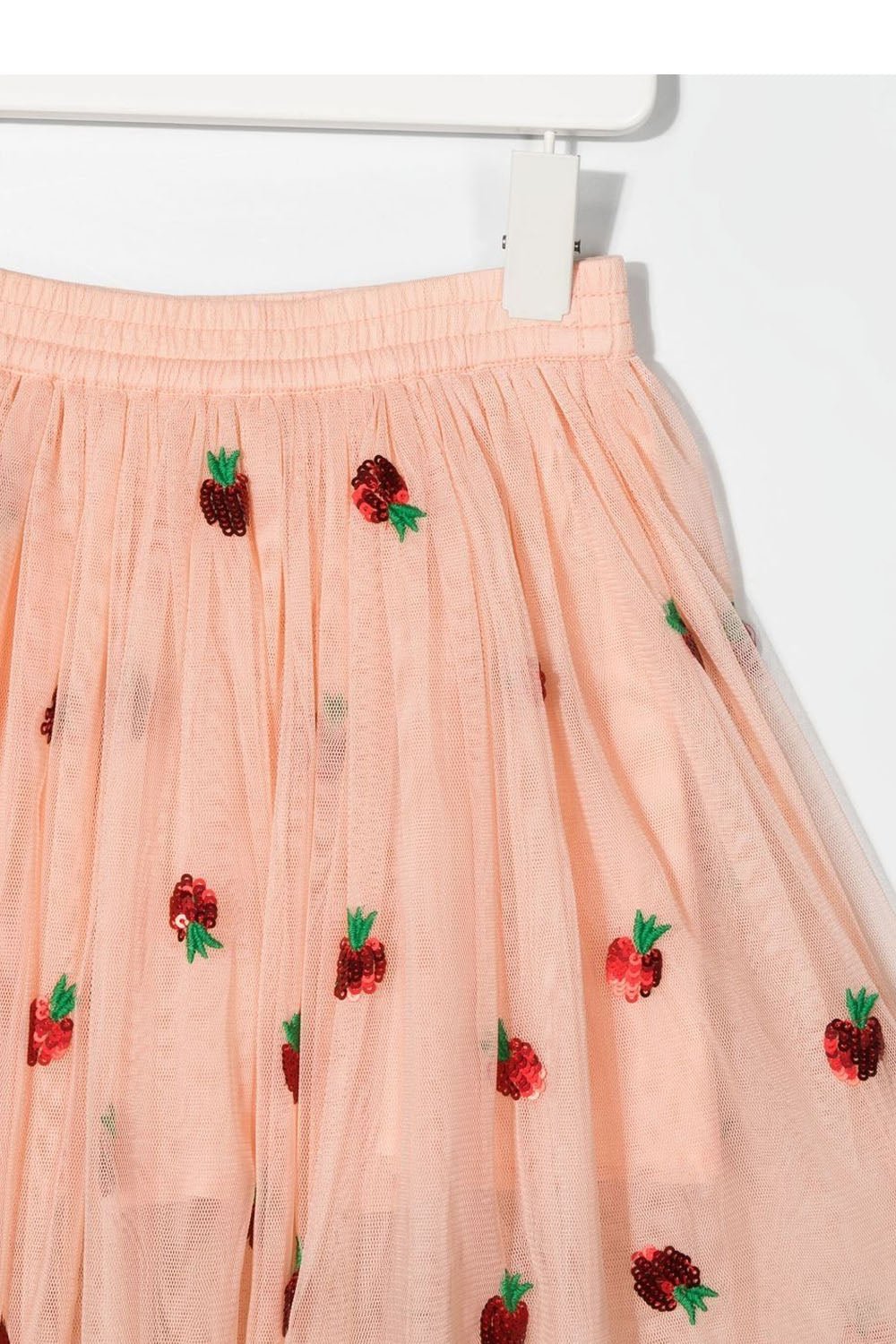 Sequins Strawberries Embro Tulle Skirt