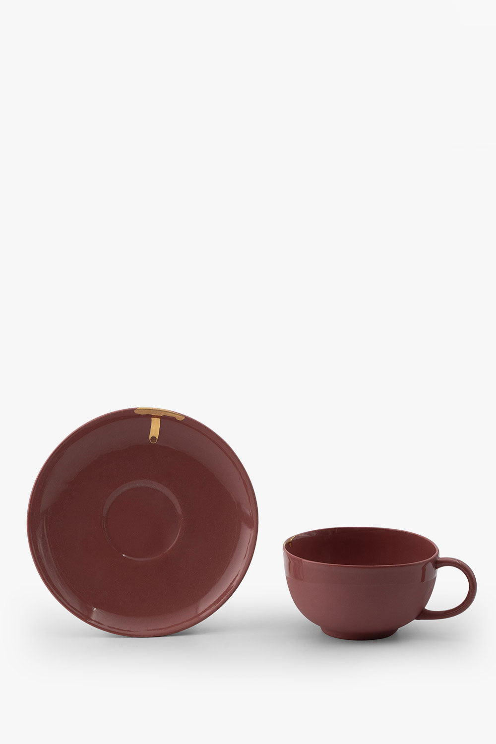 Serenity Cappuccino/ Tea Cup Set of 2, Mulberry