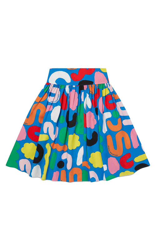 Shapes Tencel Twill Skirt for Girls