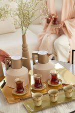 Geo Vacuum Jug, Nude, 1 L