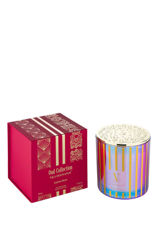 Candle In Jar, Satin Oud, 500 g - Maison7
